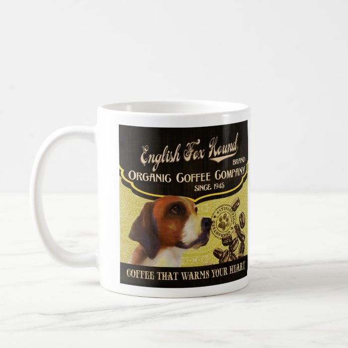 English Fox Hound Brand – Organic Coffee Company Mugs