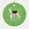 English Foxhound Christmas - Feliz Naughty Dog