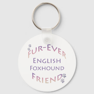 English Foxhound Furever Keychain