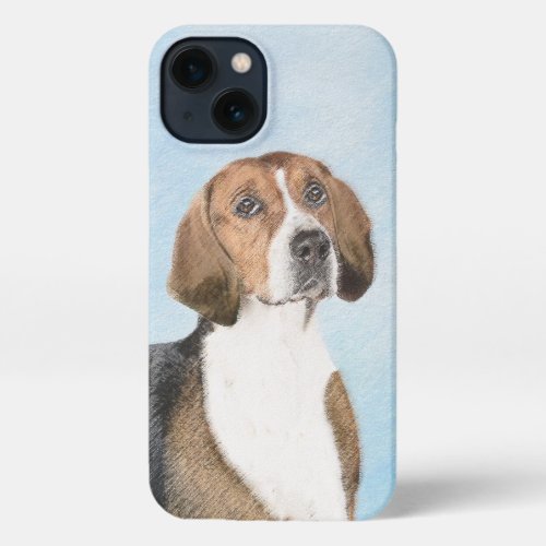 English Foxhound Painting _ Cute Original Dog Art iPhone 13 Case