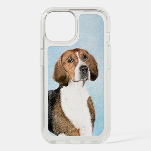 English Foxhound Painting _ Cute Original Dog Art iPhone 15 Case