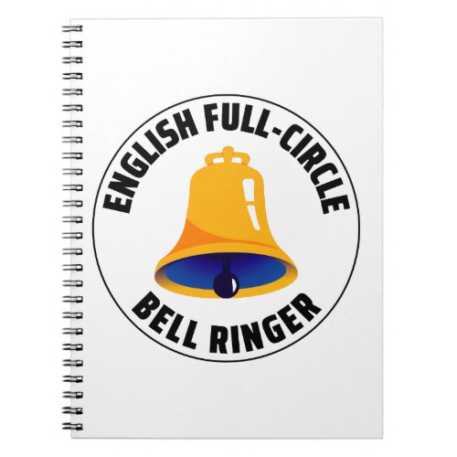 English Full Circle Bell Ringer Ringing Collector Notebook