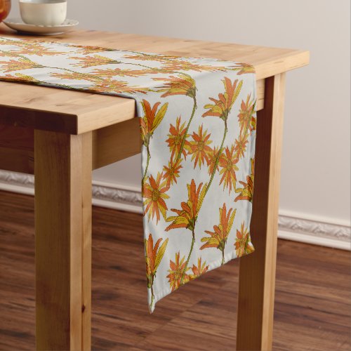 English Garden Pattern Table Runner