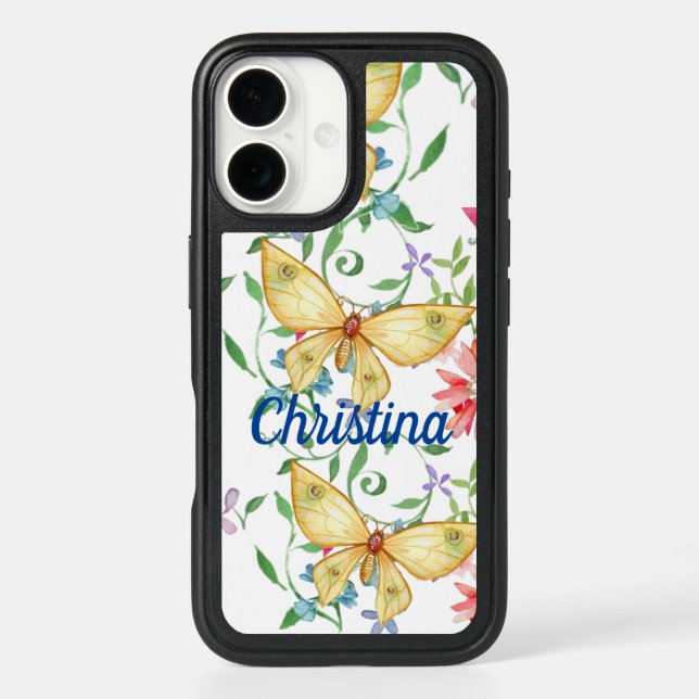 English Garden Style Custom OtterBox iPhone Case (Back)