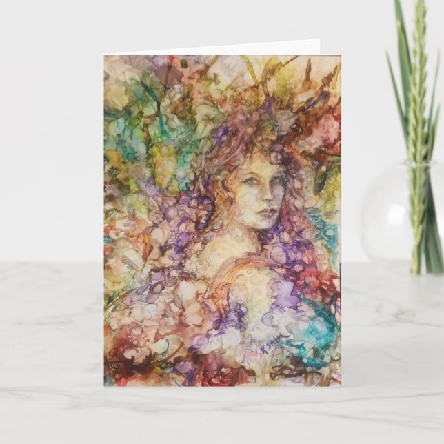 "English Garden" Thank You Card (Front)