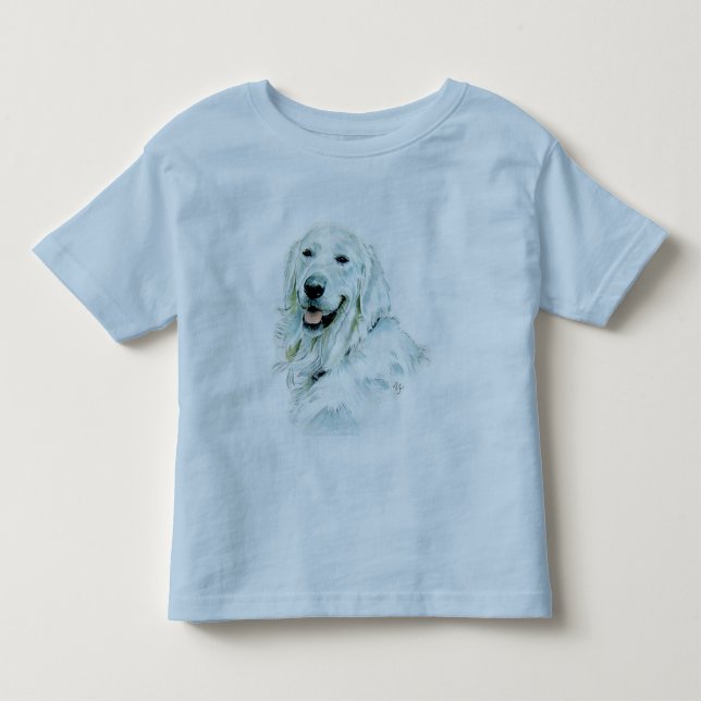 English Golden Retriever T-shirt (Front)