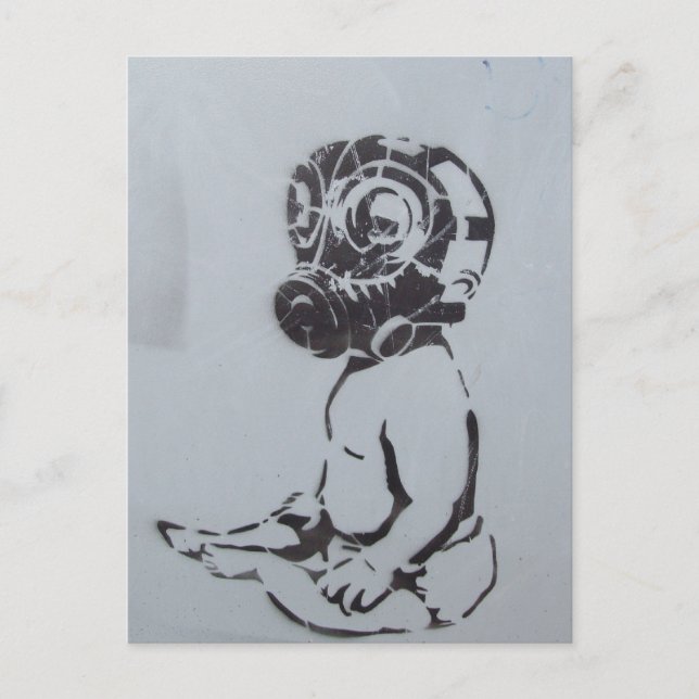 English graffiti postcard (Front)