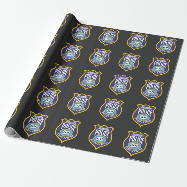 English Grammar Police Funny Sarcasm Literary Wrapping Paper (Unrolled)