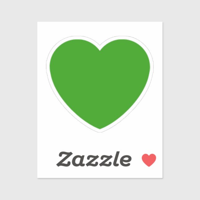 English Green Sticker (Sheet)