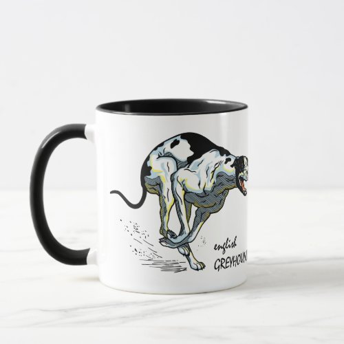 english greyhound mug