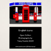 English Icons ACEO (Front & Back)