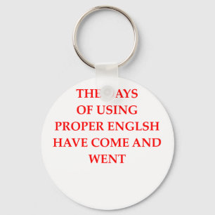 ENGLISH KEYCHAIN