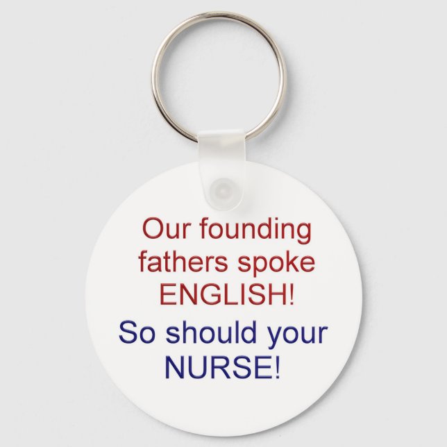 English Keychain (Front)