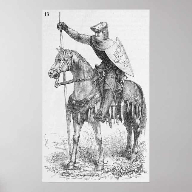 English Knight Poster (Front)