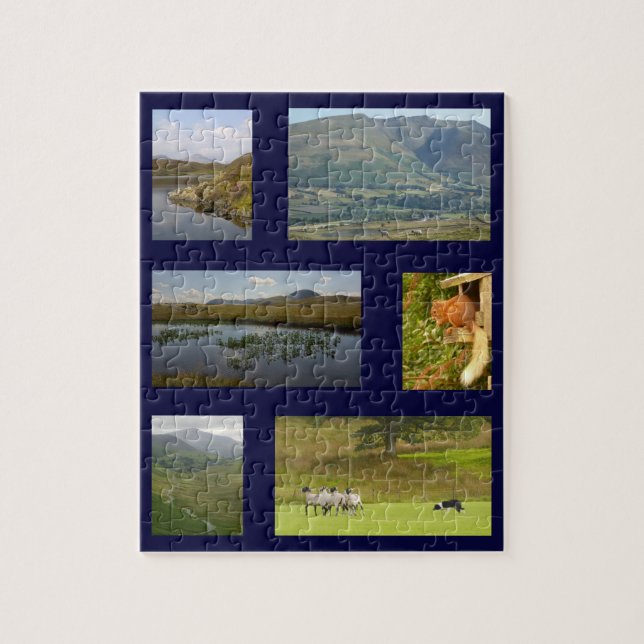 English Lake District Puzzle (Vertical)