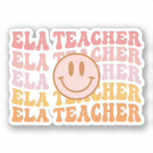 English Language Arts Teacher, ELA Teacher Gift Sticker