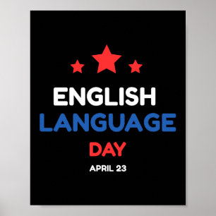 English Language Day Poster