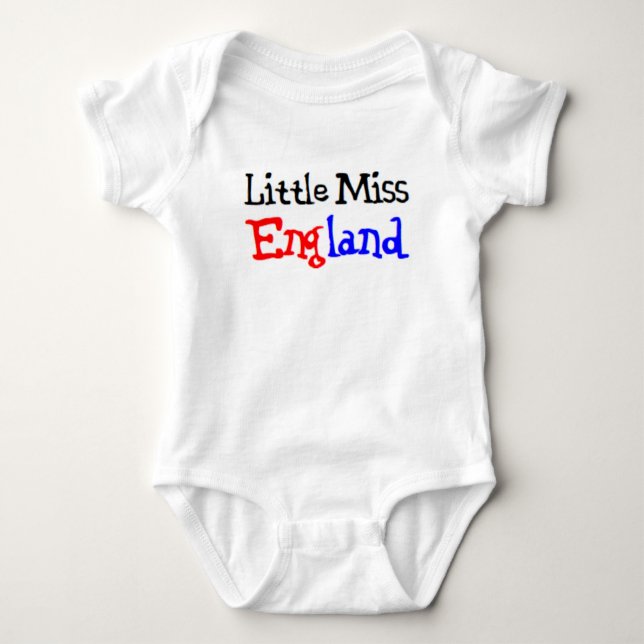 english little miss baby bodysuit (Front)