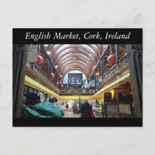 English Market, Cork, Ireland Postcard