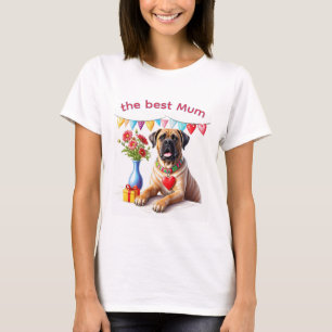 English Mastiff best Mom Mother's Day T-Shirt
