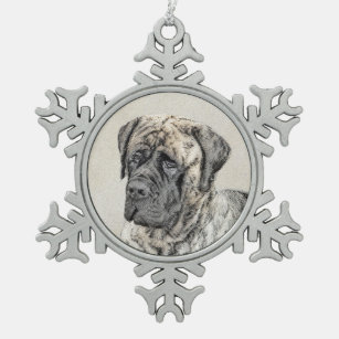 English Mastiff (Brindle) Painting Dog Art Bracelet Zazzle