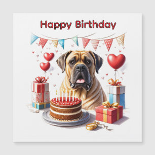 English Mastiff Bulldog Birthday