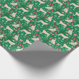 English Mastiff Christmas dog Wrapping Paper
