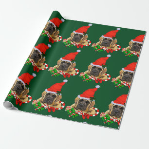 English Mastiff Christmas Wrapping Paper