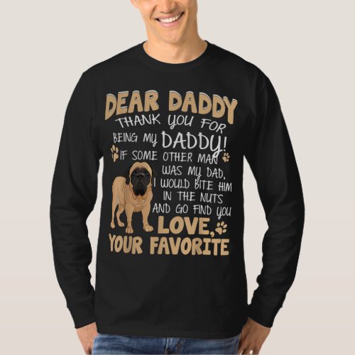 English Mastiff Funny For English Mastiff Lover T_Shirt