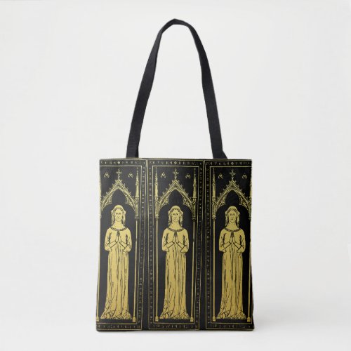 English Medieval Portrait 1300 Lady Joan Cobham  Tote Bag
