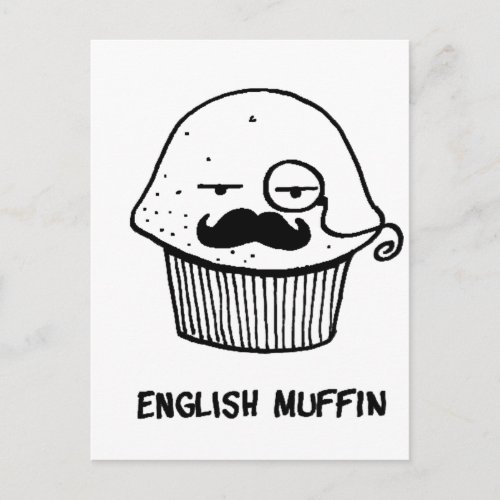english muffinpng postcard
