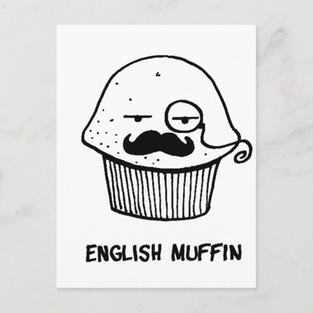 english muffin.png postcard (Front)