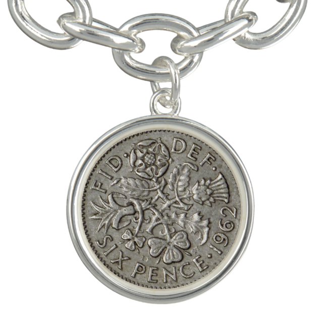 English Old Sixpence Bracelet (Design)