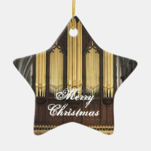 English Organ Christmas ornament