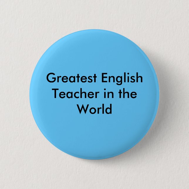 English Pinback Button (Front)