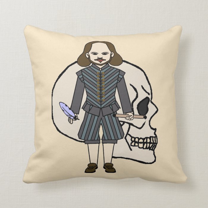English poet and playwright 1500 Th Pillows