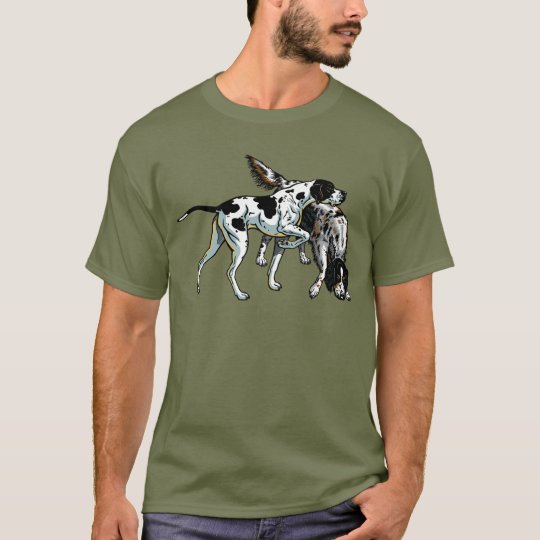 english pointer t shirts