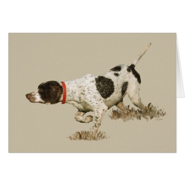 English Pointer Cards (Front Horizontal)