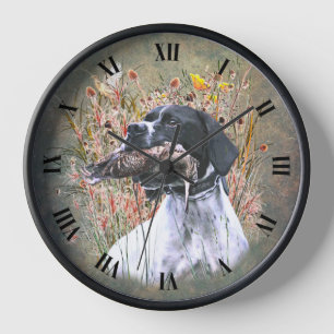English Pointer Clock