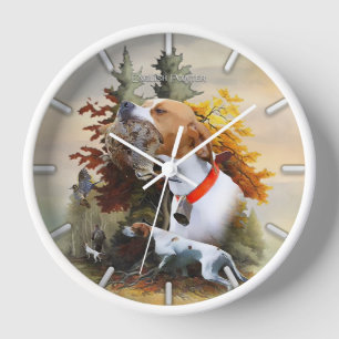 English Pointer Clock