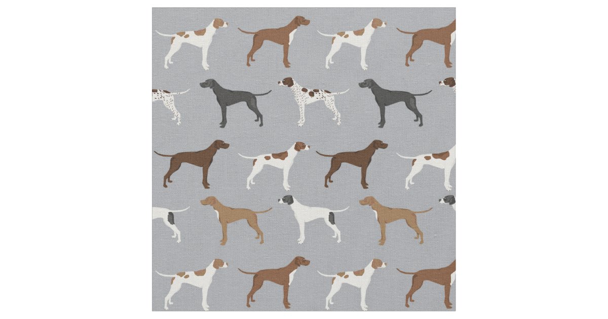 English Pointer Dog Fabric Zazzle