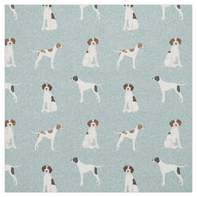 English Pointer Dog Fabric (Swatch)
