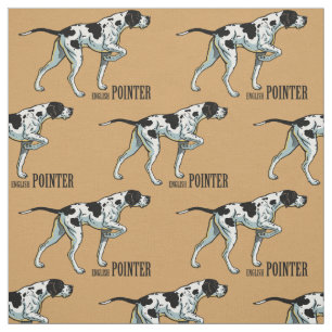 english pointer fabric