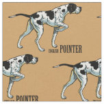 english pointer fabric