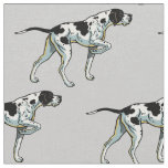 english pointer fabric