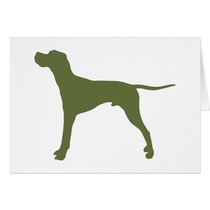 English Pointer Greeting Card