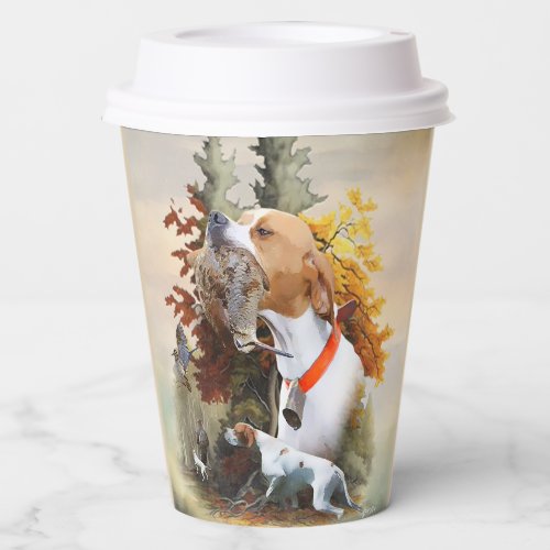 English Pointer     Paper Cups