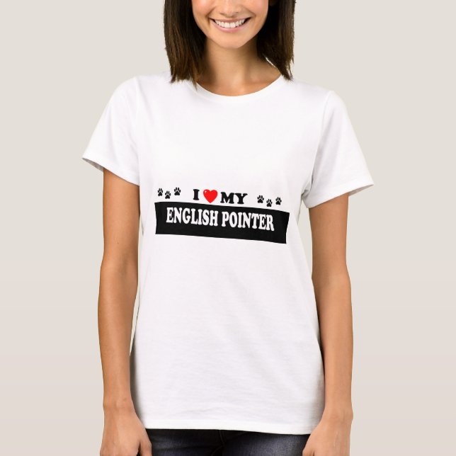 ENGLISH POINTER T-Shirt (Front)