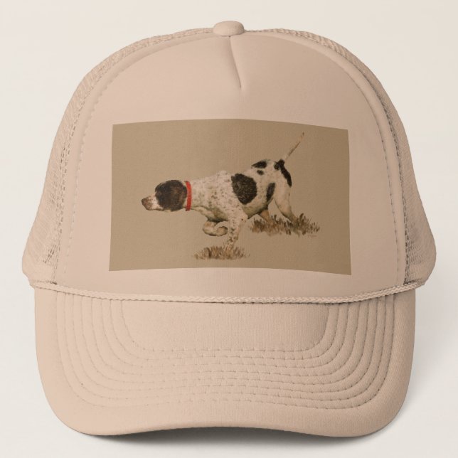 English Pointer Trucker Hat (Front)