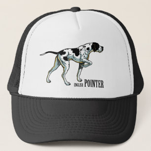 english pointer trucker hat